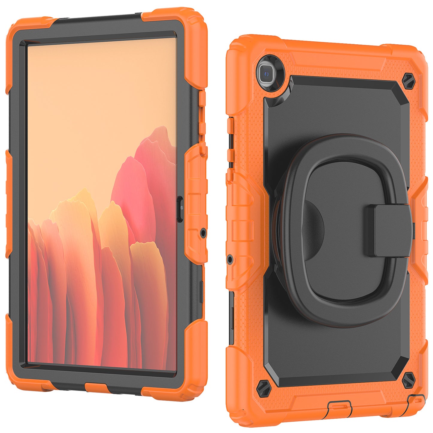 SHELLBOX Tough Handle Grip Hook Galaxy Tab A7 Case