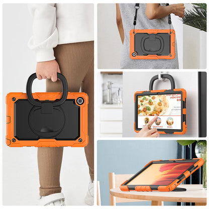 SHELLBOX Tough Handle Grip Hook Galaxy Tab A7 Case