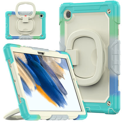 SHELLBOX Tough Handle Grip Hook Galaxy Tab A8 Case