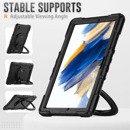 SHELLBOX Tough Handle Grip Hook Galaxy Tab A8 Case