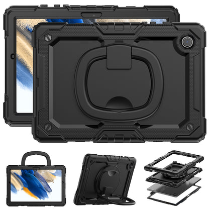 SHELLBOX Tough Handle Grip Hook Galaxy Tab A8 Case