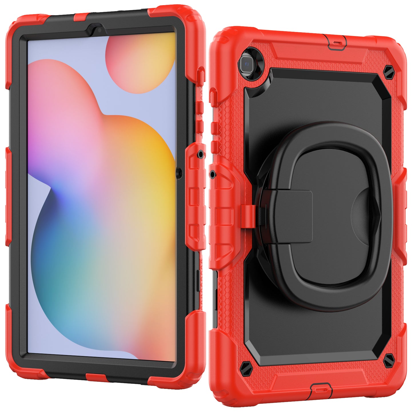 SHELLBOX Tough Handle Grip Hook Galaxy Tab S6 Lite Case