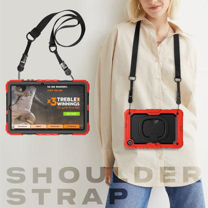 SHELLBOX Tough Handle Grip Hook Galaxy Tab S6 Lite Case