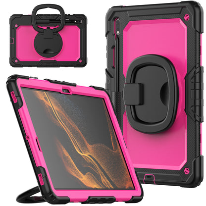 SHELLBOX Tough Handle Grip Hook Galaxy Tab S7 Plus Case