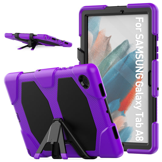 HUIXIANG Tough Box Galaxy Tab A8 Case Built-in Screen Protector