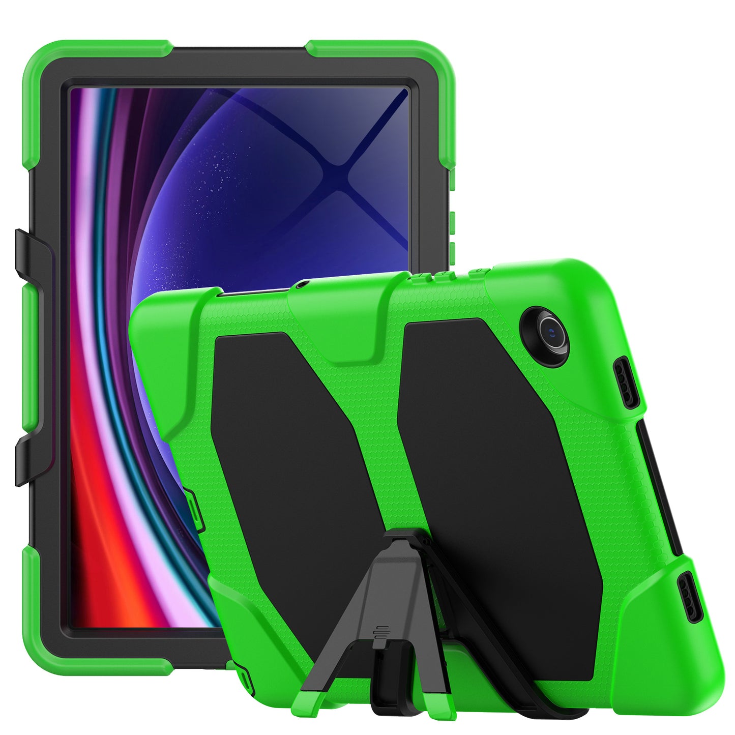 HUIXIANG Tough Box Galaxy Tab A9 Plus Case Built-in Screen Protector