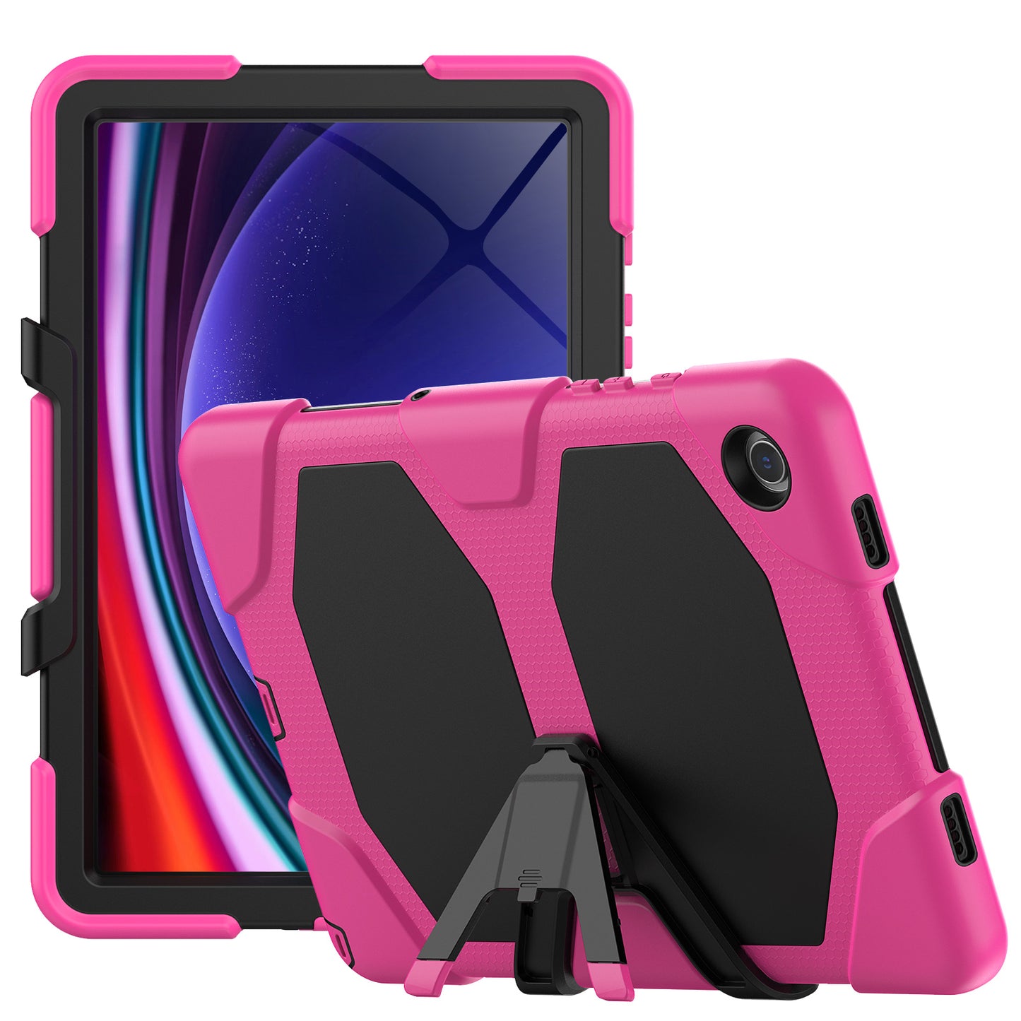 HUIXIANG Tough Box Galaxy Tab A9 Plus Case Built-in Screen Protector