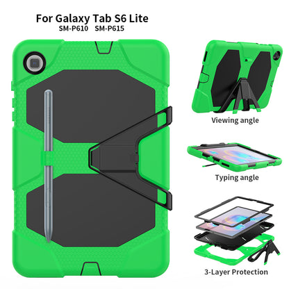 HUIXIANG Tough Box Galaxy Tab S6 Lite Case Built-in Screen Protector