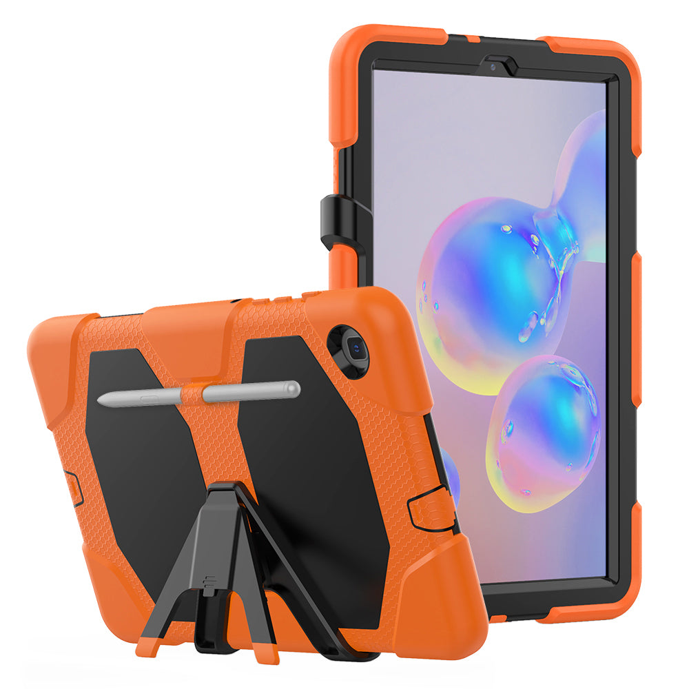 HUIXIANG Tough Box Galaxy Tab S6 Lite Case Built-in Screen Protector