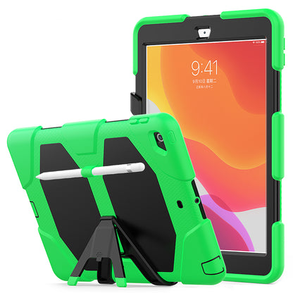 HUIXIANG Tough Box iPad 7 Case Built-in Screen Protector