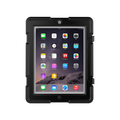 HUIXIANG Tough Box iPad 2/3/4 Case Built-in Screen Protector