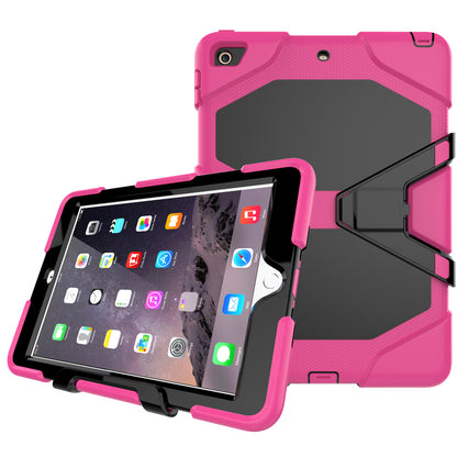 HUIXIANG Tough Box iPad 6 Case Built-in Screen Protector