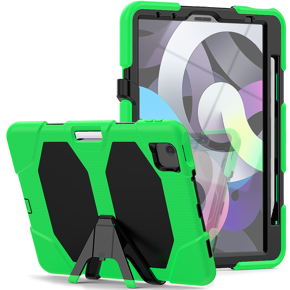 HUIXIANG Tough Box iPad Air 4 Case Built-in Screen Protector