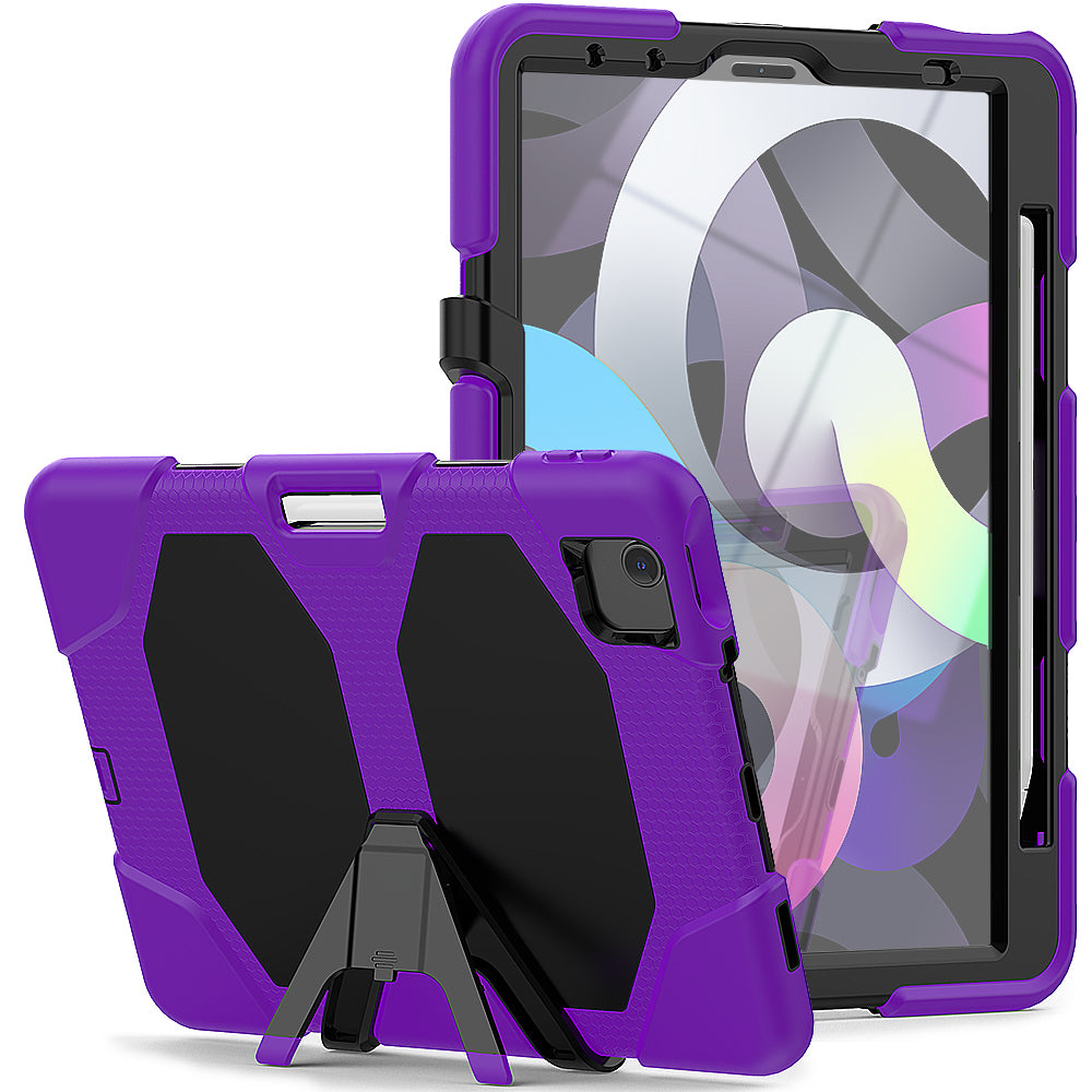 HUIXIANG Tough Box iPad Air 4 Case Built-in Screen Protector