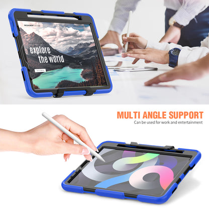 HUIXIANG Tough Box iPad Air 4 Case Built-in Screen Protector