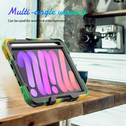 HUIXIANG Tough Box iPad Mini 6 Case Built-in Screen Protector