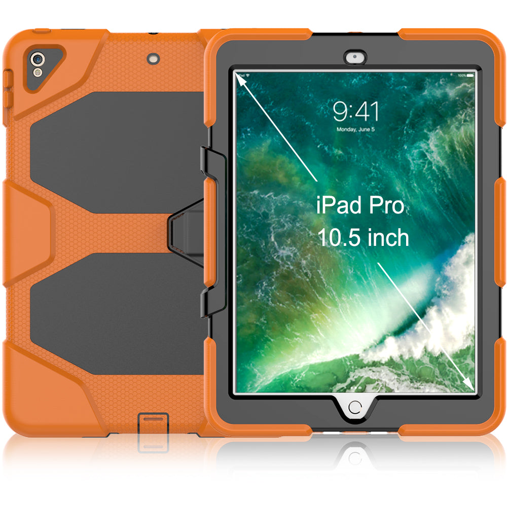 HUIXIANG Tough Box iPad Pro 10.5 Case Built-in Screen Protector