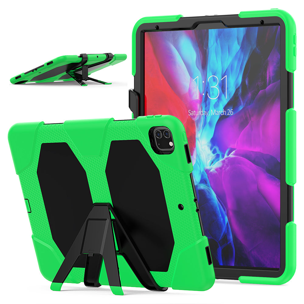 HUIXIANG Tough Box iPad Pro 12.9 2020 Case Built-in Screen Protector