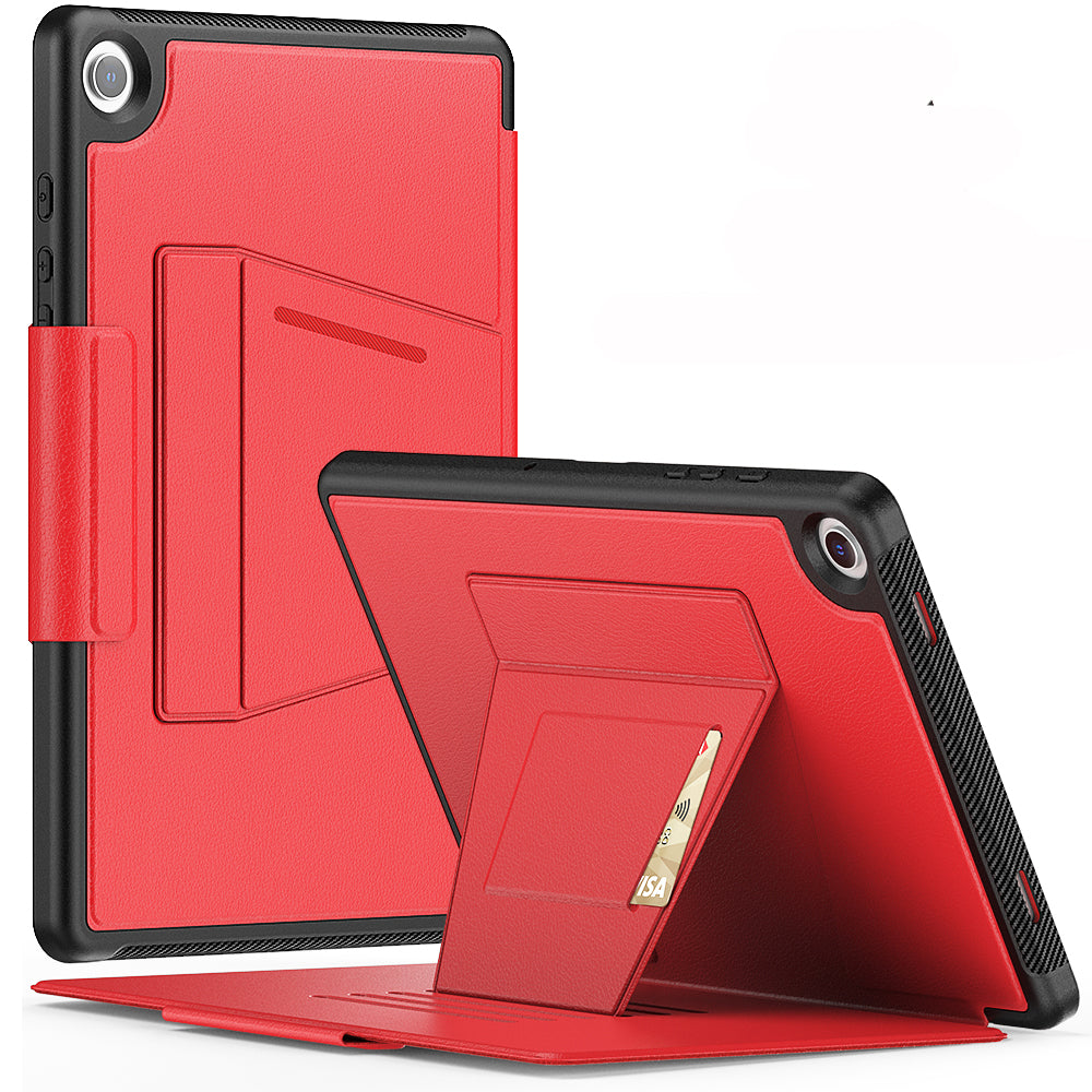 HUIXIANG Smart Multiple Stand Galaxy Tab A9 Plus Case Leather