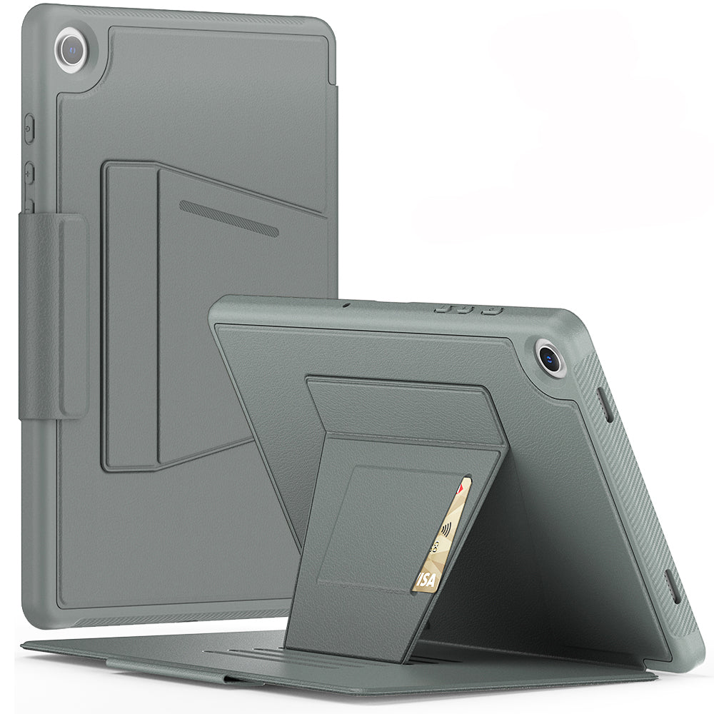 HUIXIANG Smart Multiple Stand Galaxy Tab A9 Plus Case Leather