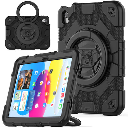 HUIXIANG Spiderman 360 Handle Grip iPad 10 Case Kids Safe