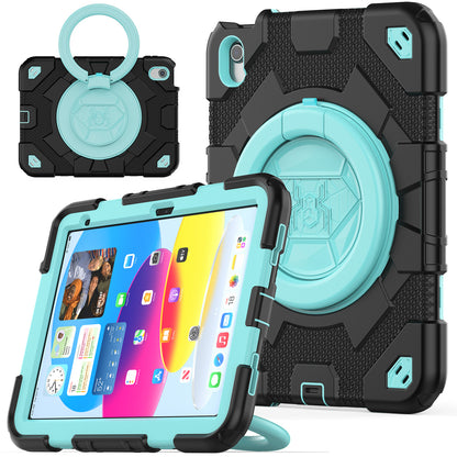 HUIXIANG Spiderman 360 Handle Grip iPad 10 Case Kids Safe