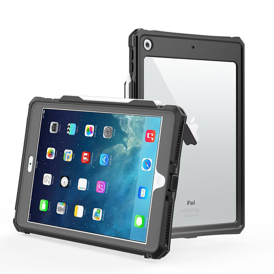 Swimming iPad 8 Waterproof Case Underwater 2M Rotatable Holder Layard