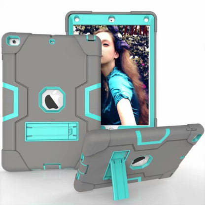 Contrast Armor iPad Air 2 Shockproof Case Silicone PC Full Protection Tri-layer Stand