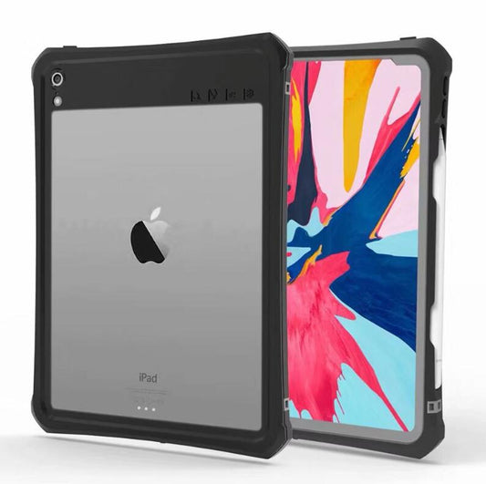 Swimming iPad Pro 11 2018 Waterproof Case Underwater 2M Rotatable Holder Layard