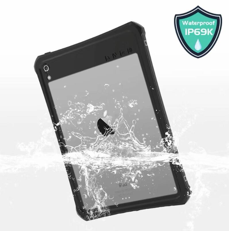 Swimming Underwater 2M iPad Pro 11 (2018) Waterproof Case with Swivel Rotatable