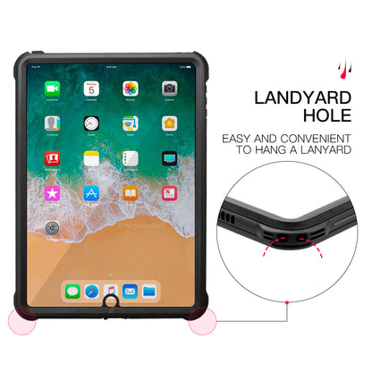 Swimming iPad Air 2 Waterproof Case Underwater 2M Rotatable Holder Layard