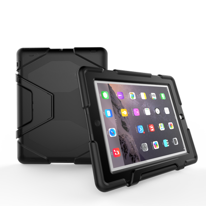 Tough Box iPad 3 Shockproof Case Detachable Stand with Built-in Screen Protector