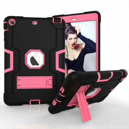 Contrast Armor iPad Mini 3 Shockproof Case Silicone PC Full Protection Tri-layer Stand