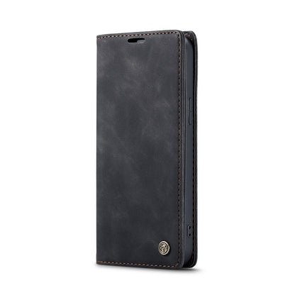 Book Classical iPhone 13 Pro Max Leather Case Retro Slim Wallet Stand