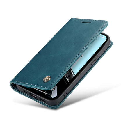 Book Classical iPhone 14 Pro Leather Case Retro Slim Wallet Stand