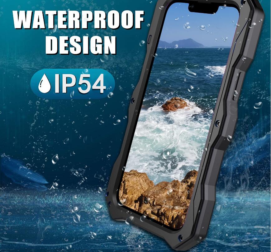 Camera Protection iPhone 12 Pro Metal Case Creative Kickstand Combo Silicone PC