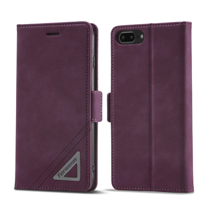 Tower Buckle iPhone 6 6S Leather Case Frosted TPU Magnetic Wallet Stand