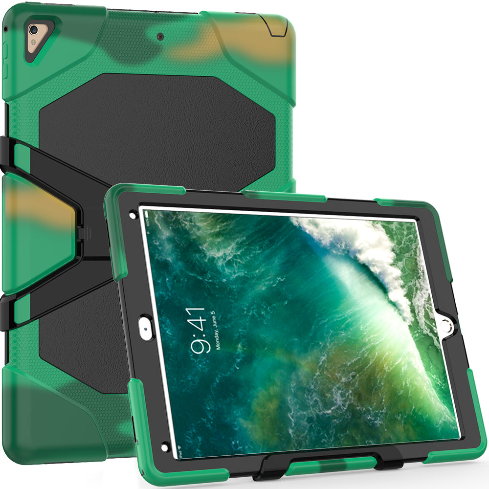 Tough Box iPad Pro 12.9 2017 Shockproof Case with Built-in Screen Protector