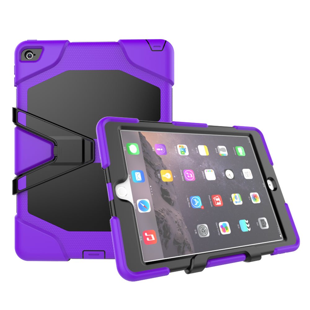 Tough Box iPad Air 2 Shockproof Case Detachable Stand with Built-in Screen Protector