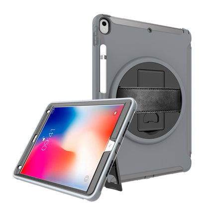 Spider Man iPad Pro 10.5 Case Genuine Leather Hand Strap Combo Rotating Stand