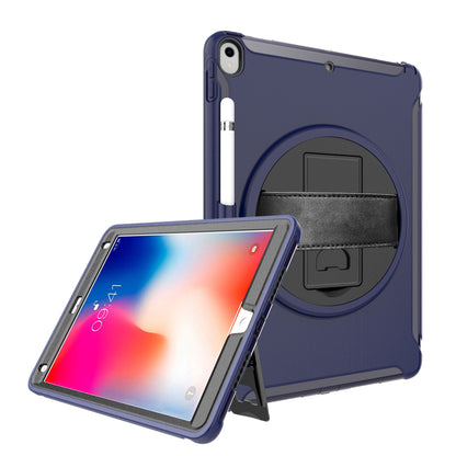 Spider Man iPad Pro 10.5 Case Genuine Leather Hand Strap Combo Rotating Stand