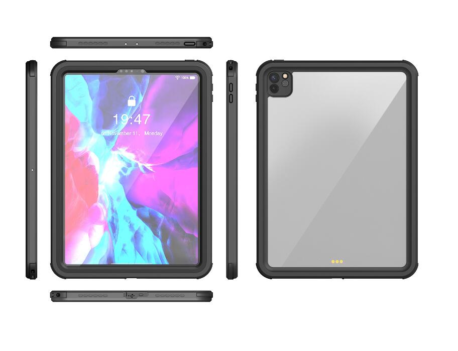 Surfing Swimming iPad Pro 11 2021 Waterproof Case IP68 360 Degree Full Body