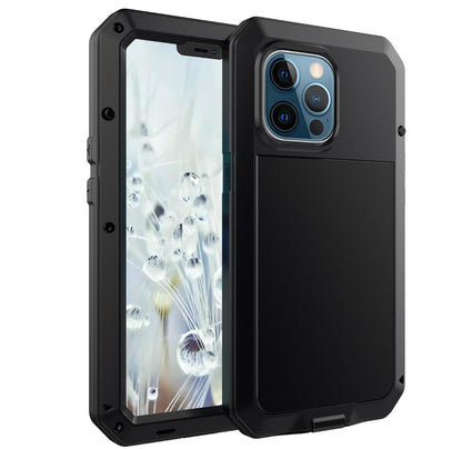 Tank Military iPhone 14 Pro Max Metal Case Anti-fall 360 Degree Full Protection 4-In-1