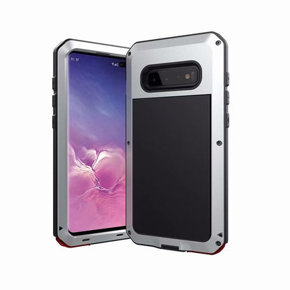 Tank Military Galaxy S10 Metal Case Anti-fall 360 Degree Full Protection 4-In-1