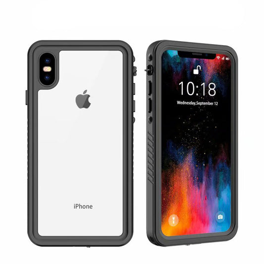 Twill Swimming IP68 iPhone Xs Max Waterproof Case Bumper Combo Armor Protection