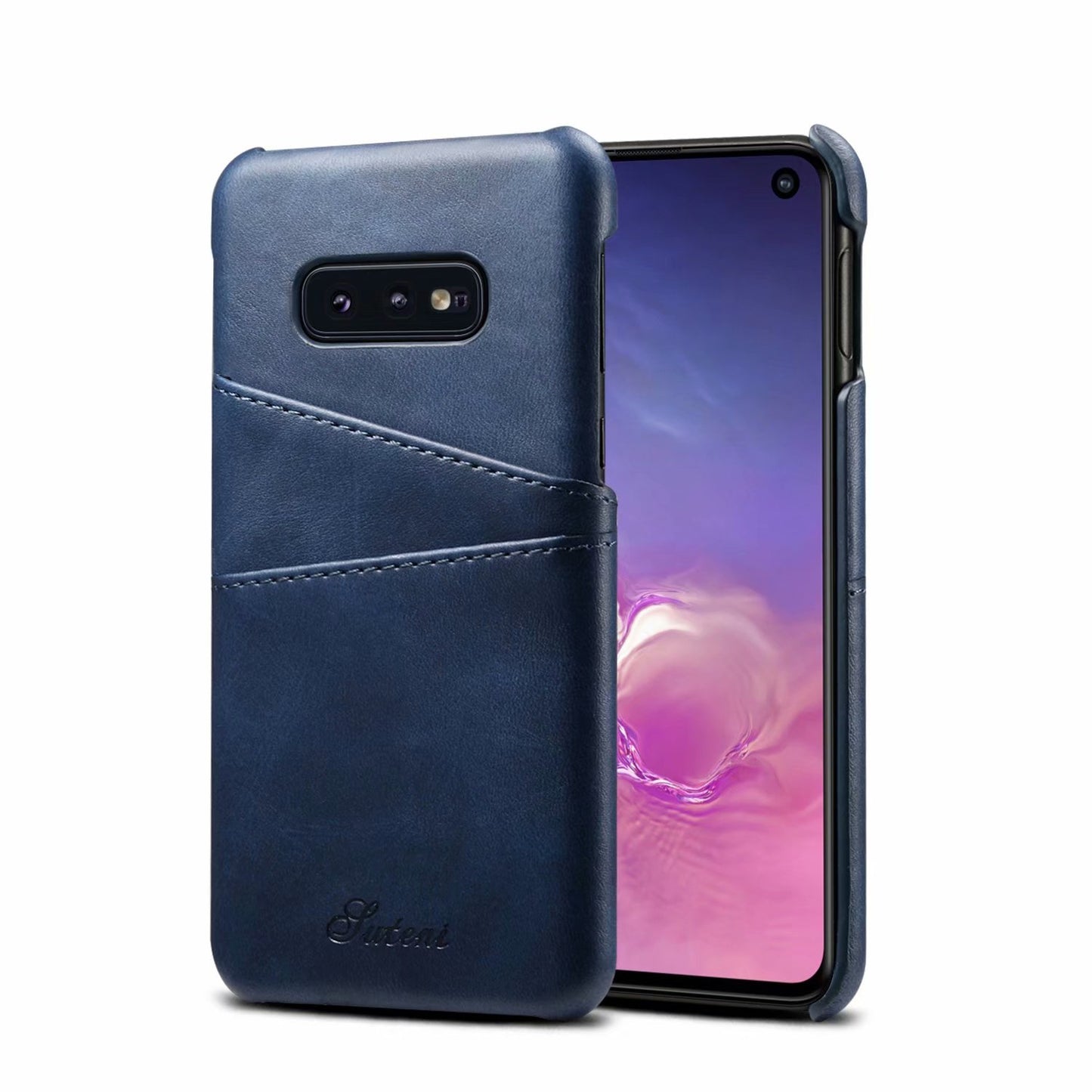 Clamshell Card Holder Galaxy Note8 Leather Cover Anti-theft Swipe RFID