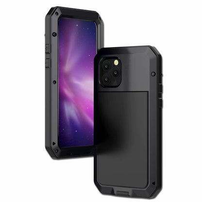 Tank Military iPhone 11 Pro Max Metal Case Anti-fall 360 Degree Full Protection 4-In-1