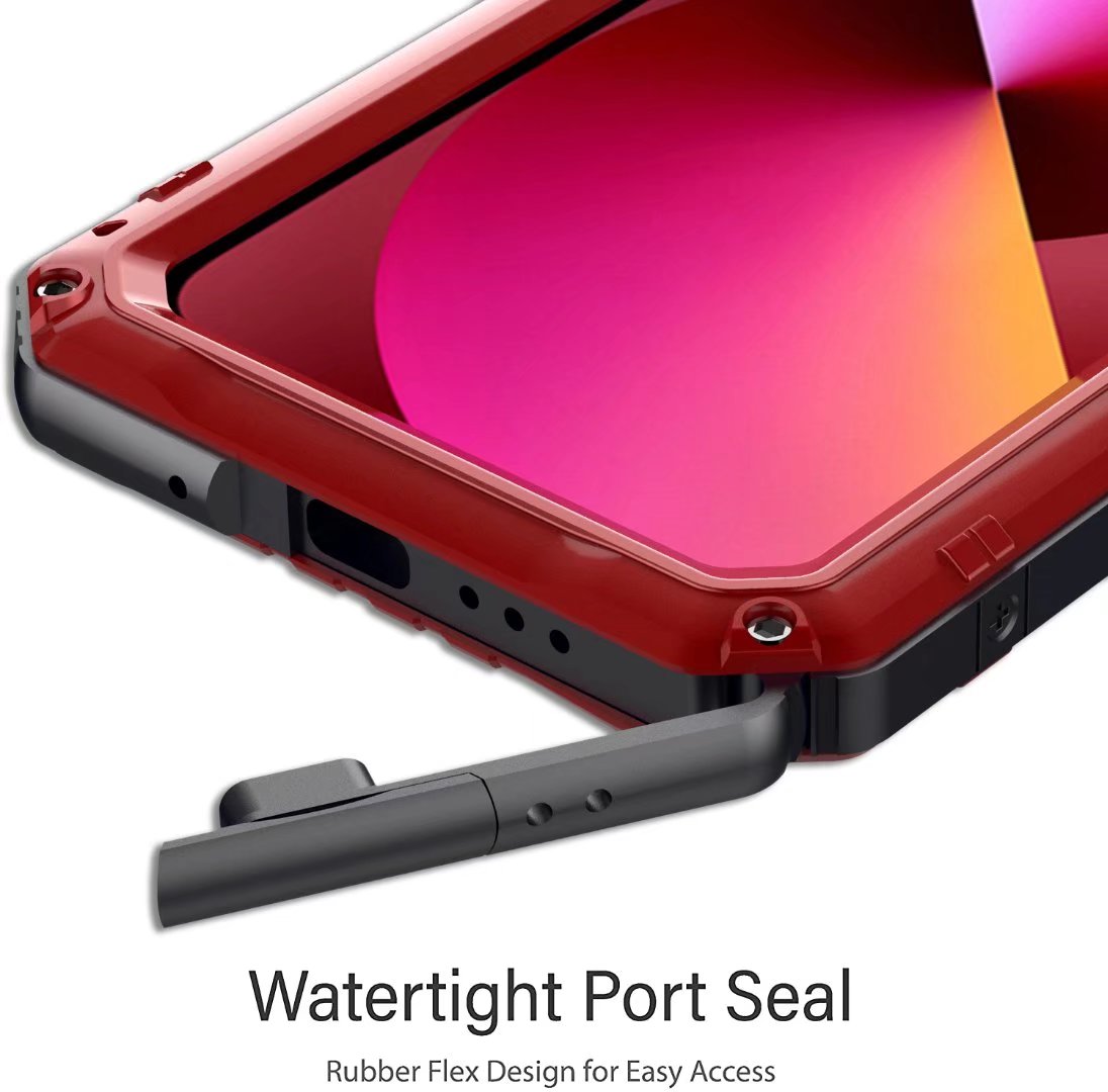 Wolf Warrior Apple iPhone 13 Mini Waterproof Case Metal 360 Degree Full Protection 4-In-1 Diving 2M