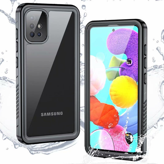 Twill Swimming IP68 Galaxy A51 Waterproof Case Bumper Combo Armor Protection