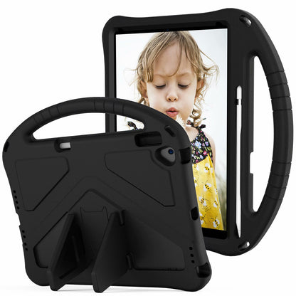 Great Flying Man iPad 9 EVA Case Hand Handle Stand Military Protection Kids Safety